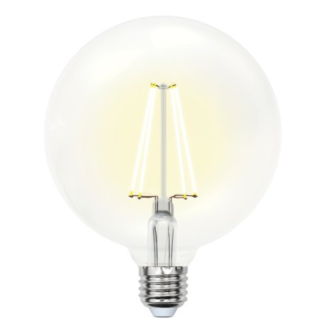 Филаментная лампа E27 15W 3000K (теплый) Sky Uniel LED-G125-15W-3000K-E27-CL PLS02WH (UL-00004860)