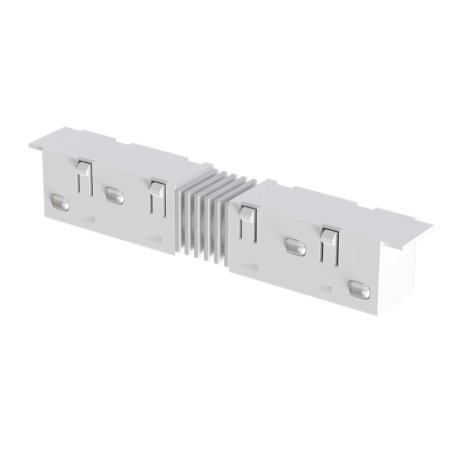 Коннектор токопроводящий прямой для магнитного шинопровода Arte Lamp Optima A740333