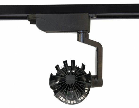 Однофазный LED светильник 10W 4200К для трека Ambrella light Track System GL6107 BK