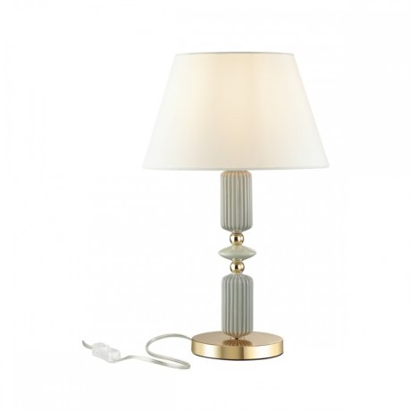 Настольная лампа с лампочкой Odeon Light Candy 4861/1TA+Lamps E27 P45