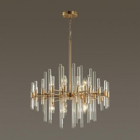 Подвесная люстра Stika Odeon Light с поддержкой Маруся 4988/10-М