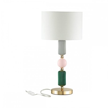 Настольная лампа с лампочкой Odeon Light Candy 4861/1T+Lamps E27 P45
