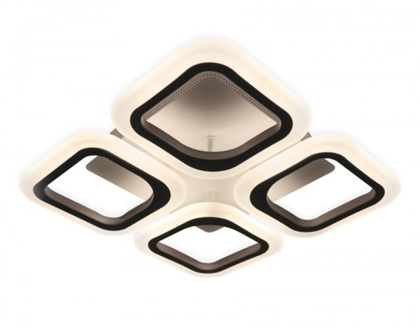 Потолочная светодиодная люстра с пультом ДУ (инфракрасный) Ambrella light Acrylica FA4371