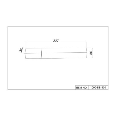 Блок питания 100W для магнитного ультратонкого шинопровода "Умный дом" Favourite Unika 1000-DB-100