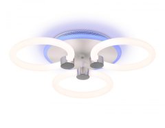 Потолочная диммируемая люстра с пульто ДУ Ambrella light ACRYLICA FA3838