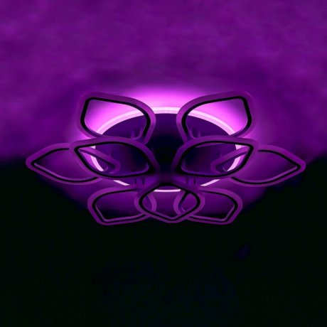 Светодиодная потолочная люстра Citilux Ромби Смарт RGB с голосовым управлением CL236A190E