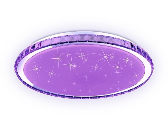 Светодиодный светильник c подсветкой RGB и пультом ДУ (инфракрасный) Ambrella light Dance FF501