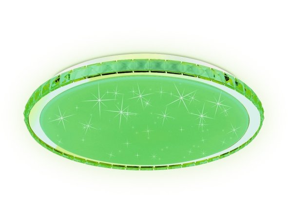 Светодиодный светильник c подсветкой RGB и пультом ДУ (инфракрасный) Ambrella light Dance FF501