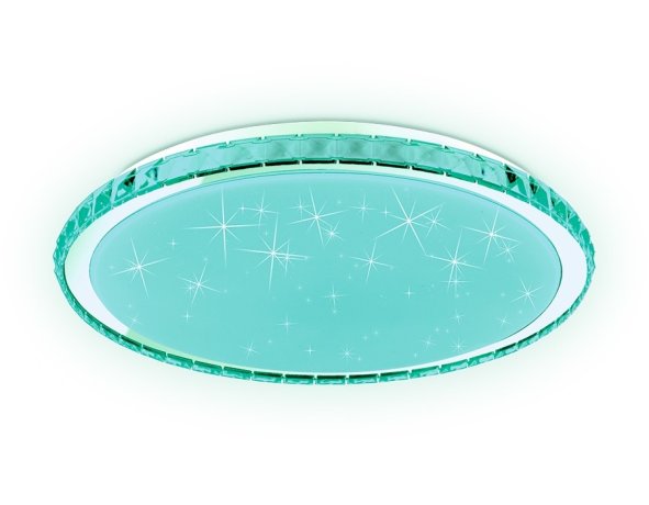 Светодиодный светильник c подсветкой RGB и пультом ДУ (инфракрасный) Ambrella light Dance FF501