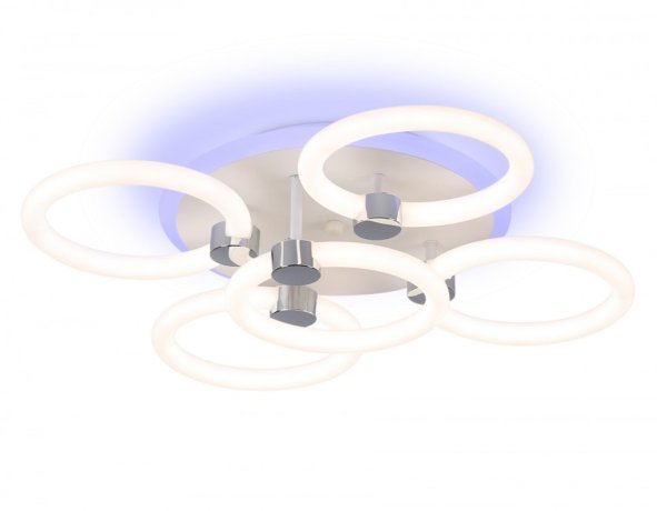 Потолочная диммируемая люстра с пульто ДУ Ambrella light ACRYLICA FA3841