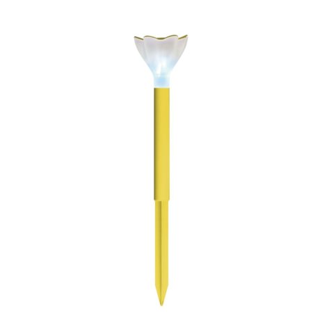Светильник на солнечных батареях (10625) Uniel Promo USL-C-419/PT305 Yellow Crocus