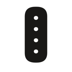 Коннектор прямой для магнитного шинопровода Arte Lamp Optima A740506