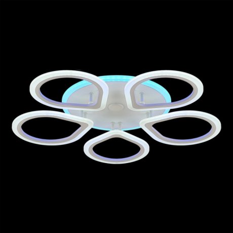 Потолочная светодиодная люстра с пультом ДУ и голосовым управлением Citilux Транай Смарт CL235A150E