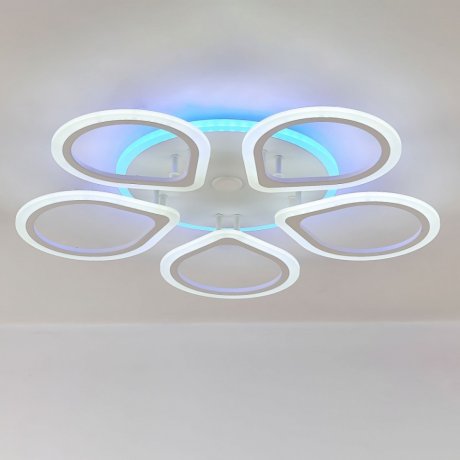 Потолочная светодиодная люстра с пультом ДУ и голосовым управлением Citilux Транай Смарт CL235A150E