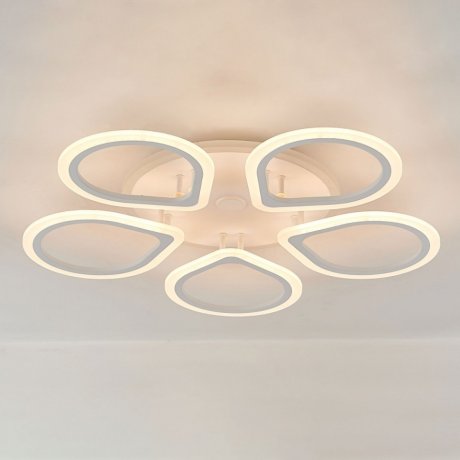 Потолочная светодиодная люстра с пультом ДУ и голосовым управлением Citilux Транай Смарт CL235A150E