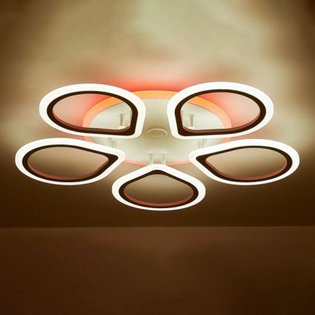 Потолочная светодиодная люстра с пультом ДУ и голосовым управлением Citilux Транай Смарт CL235A150E