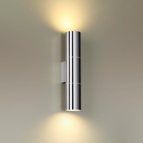 Настенный светильник с лампочками Odeon Light Bazel 4281/2WA+Lamps Е27 Свеча