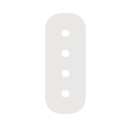 Коннектор прямой для магнитного шинопровода Arte Lamp Optima A740533