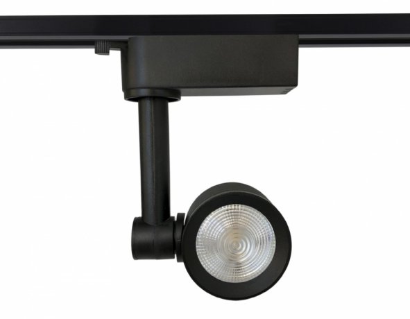 Однофазный LED светильник 7W 4200К для трека Ambrella light Track System GL6391 BK