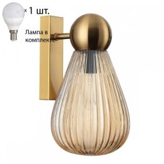 Бра Odeon Elica с лампочкой 5402/1W+Lamps E14 P45