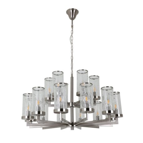 Подвесная люстра с лампочками Favourite Assembly 2374-18P+Lamps E14 Свеча