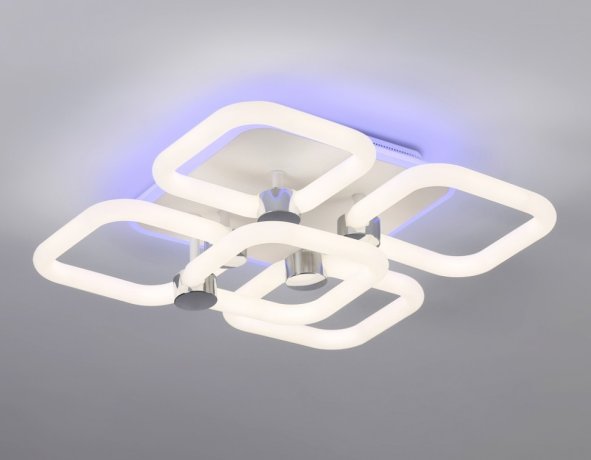 Потолочная диммируемая люстра с пульто ДУ Ambrella light ACRYLICA FA3861