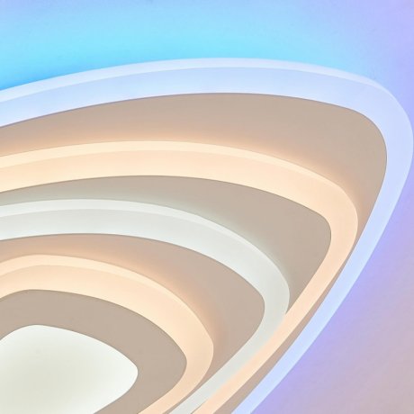 Светодиодная люстра с поддержкой ''Алиса'' и пультом Citilux Триест Смарт CL737A34E