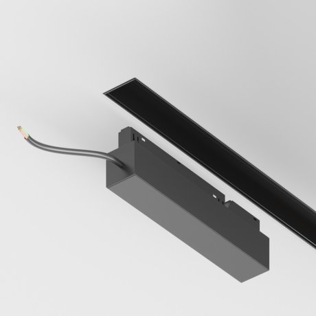 Блок питания встраиваемый Gravity 48V, 100W, черный Maytoni TRX010DR2-100B