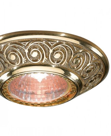 Встраиваемый светильник Reccagni Angelo SP.7102 ORO