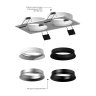 Корпус светильника встраиваемый для насадок D60mm Ambrella light Diy Spot C6526