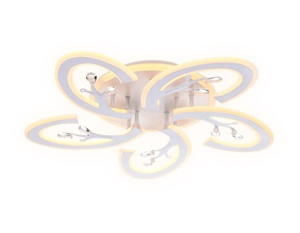 Потолочная светодиодная люстра с ПДУ (Радио 2.4G) Ambrella light Original FA512 (00-00003303)