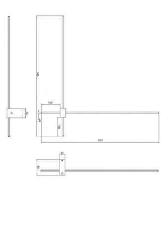 Настенный светодиодный светильник Maytoni Pars C070WL-L12GB3K
