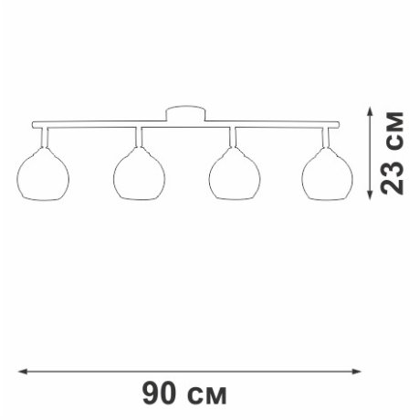 Спот Vitaluce V43130-13/4PL