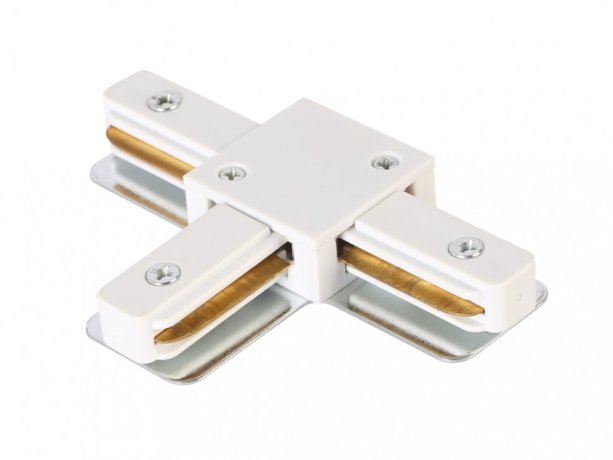 Соединитель Т-образный для однофазного шинопровода CLT 0.211 Crystal Lux CLT 0.211 08 WH