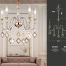Подвесная люстра Ambrella light Traditional TR4955