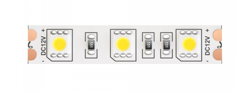 5м. Светодиодная лента теплого цвета 3000К, 14,4W, 12V, 60LED, IP20 Led strip Maytoni 10128