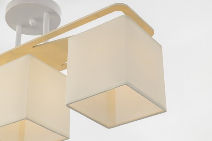 Потолочный светильник Escada 1117/3PL E27*60W Chrome/White ARES