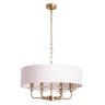 Подвесная люстра Arte Lamp Jennifer с поддержкой Алиса A8555SP-6AB-A