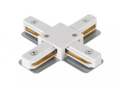 Соединитель X-образный для однофазного шинопровода CLT 0.211 Crystal Lux CLT 0.211 09 WH