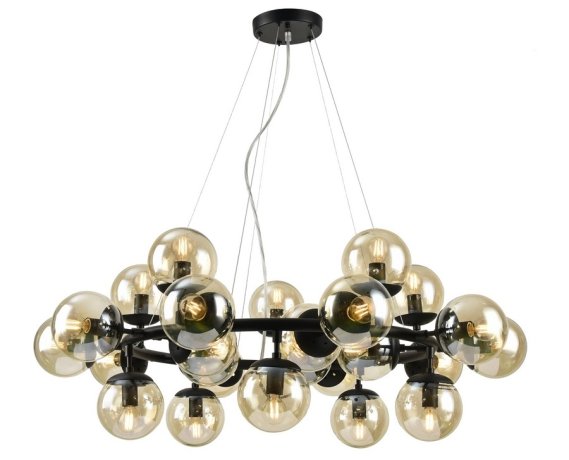 Подвесная люстра Arte Lamp с поддержкой Алиса A1664SP-25BK-A