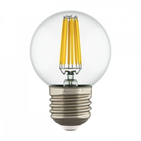 Филаментная лампа E27 6W 4000K (белый) G50 LED Lightstar 933824