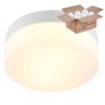 Светильник с лампочкой Arte lamp Aqua-Tablet A6047PL-1WH+Lamps