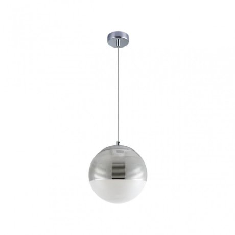 Подвесной светильник Crystal Lux с лампочкой Optima SP1 Chrome D200+Lamps E14 Свеча