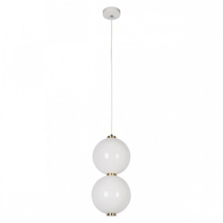 Подвесной светодиодный светильник с белыми плафонами Loft IT Pearls 10205/E