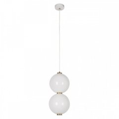 Подвесной светодиодный светильник с белыми плафонами Loft IT Pearls 10205/E