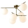 Потолочная люстра Crystal Lux FELIZ SP-PL6 BRONZE/WHITE