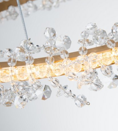 Подвесная светодиодная люстра Kink Light Лаура 08244,36A