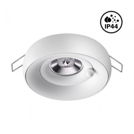 Встраиваемый светильник с лампочкой Novotech Water 370797+Lamps Gu10