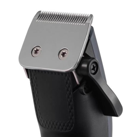 Машинка для стрижки волос POLARIS PHC 0954, 10 установок длины, 4 насадки, от сети, синяя, 34783 (456727)