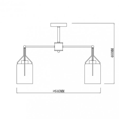Потолочная люстра Escada Divita 688/5P